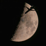 Chad Austin, inc., photographs the moon
